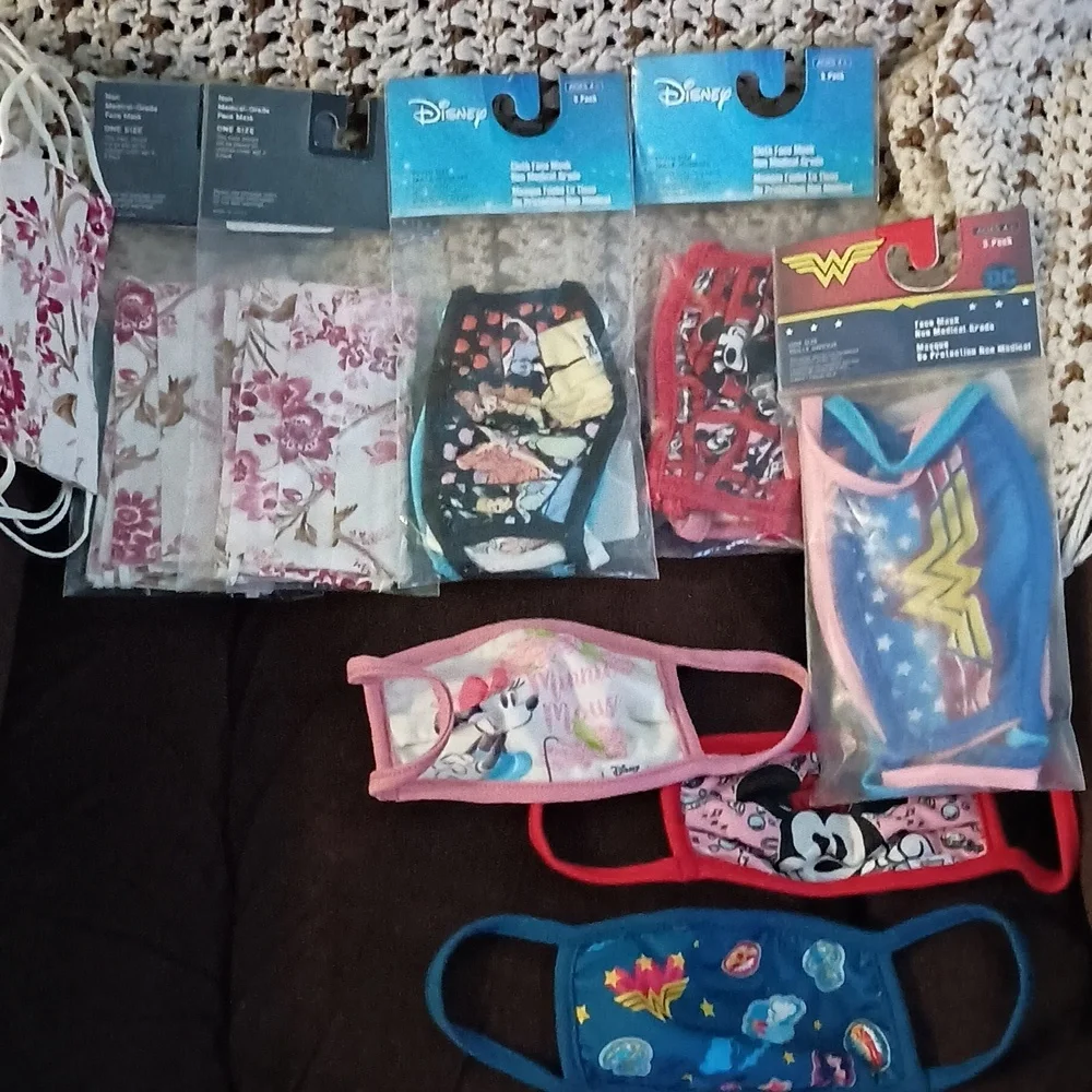 All new facemasks for girls